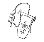 81590T0AL81 - Body: Lumbar Support for Honda: Accord, CR-V Image