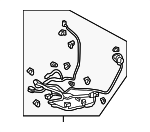 81606T2FA51 - Body: Harness for Honda: Accord Image
