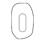 81652T2FA51ZA - Body: Recline Knob for Honda: Accord, Clarity Image