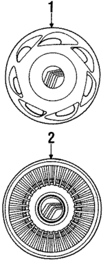 F6MZ1130AA - : Wheel Cover for Mercury: Grand Marquis Image