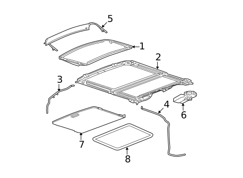 Sunroof for 2009 Chevrolet HHR #0