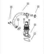 4861672AB - Emission Systems: Egr Tube for Mopar Image