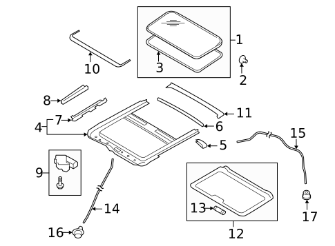 Sunroof for 2017 INFINITI QX50 #0