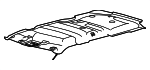BB5Z7851944AA - Body: Headliner for Ford: Explorer Image