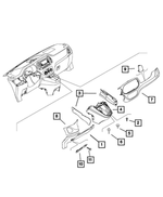 6509682AA - Interior Trim: Screw for Mopar Image