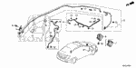 91533TR0003 - Electrical/Exhaust/Heater/Fuel: CLIP, CONNECTOR (RIB) for Honda Image