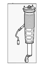2173201813 - Suspension: Suspension Shock Absorber for Mercedes-Benz Image