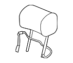 C2C30305AMR - Body: Headrest for Jaguar Image