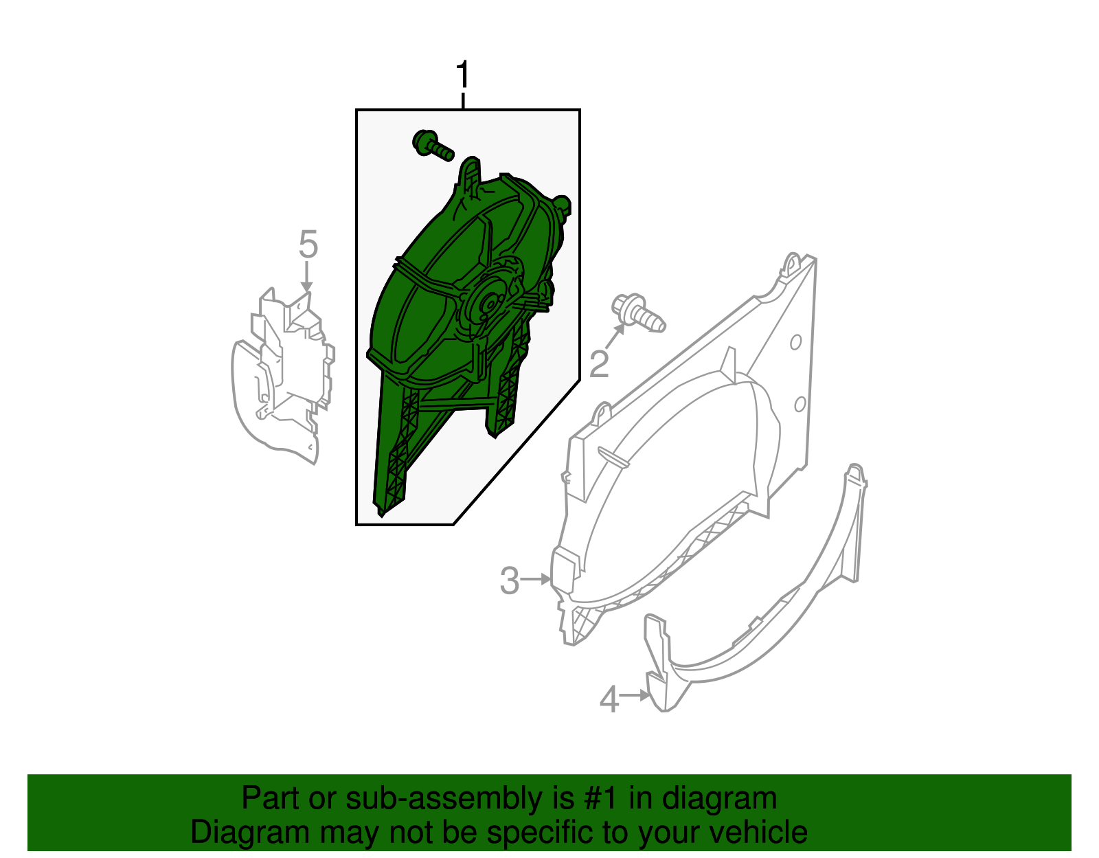Fan Assembly - Nissan (92120-ZS20A)