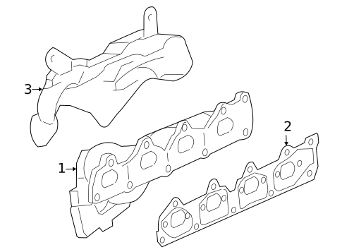 Exhaust Manifold for 2010 Chevrolet Cobalt #0