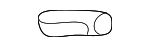 2107430111 - Body: Striker Plate for Mercedes-Benz Image