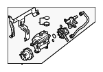 25429KL500 - : Reservoir Assembly for Hyundai: Ioniq 6 Image