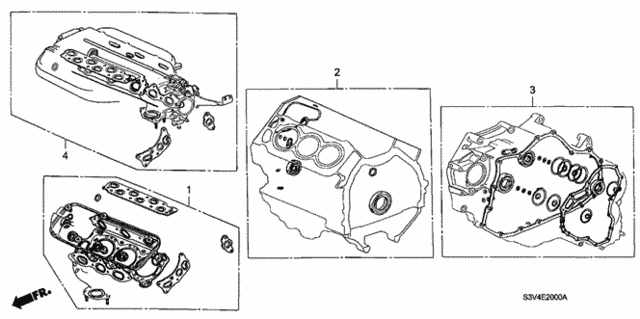 Gasket Kit for 2004 Acura MDX #0