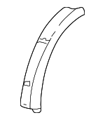 2C7Z78424B34AAA - Body: Side Molding for Ford Image