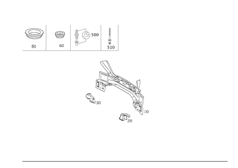 Rear End for 2002 Mercedes-Benz C 320 #0