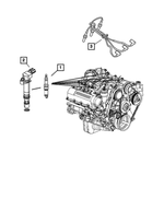 5149211AA - Electrical: Ignition Cable for Mopar Image