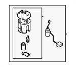 LFB61335XB - : 2006-2015 Mazda 5 - Fuel Pump Assembly for Mazda: 5 Image