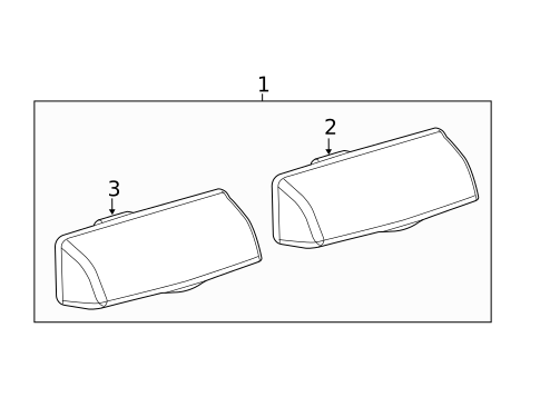 License Lamps for 2016 Lexus CT200h #0