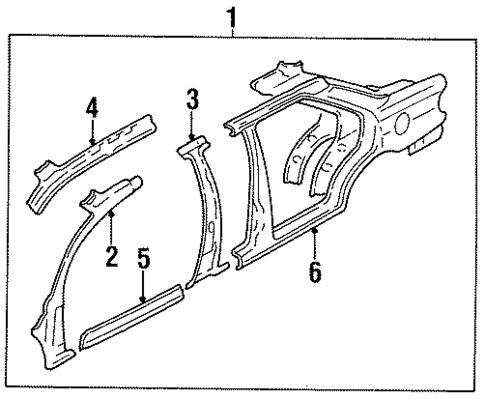 Uniside for 1994 Kia Sephia #0