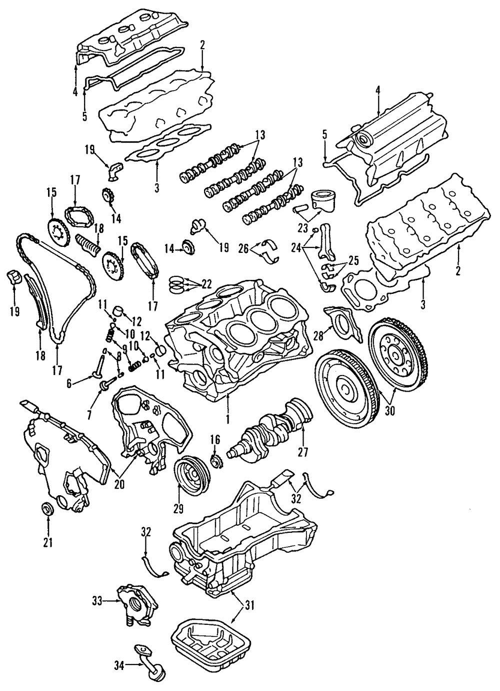 2002-2011 Nissan Engine Piston Ring 12033-8J100 | OEM Parts