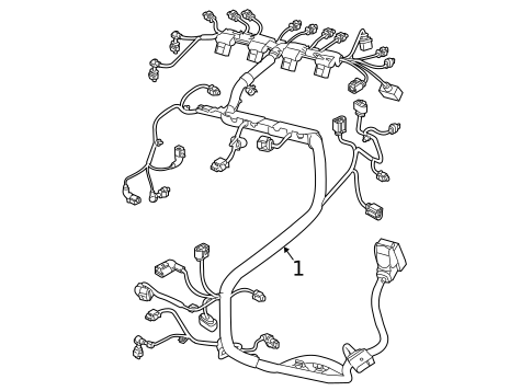Wiring Harness for 2025 Audi A3 Quattro #0