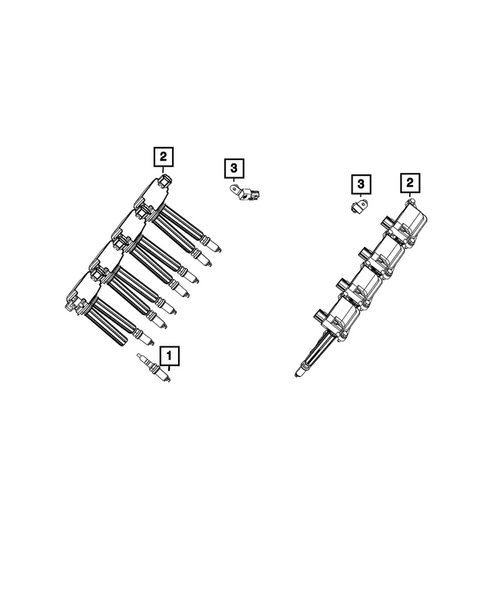 Ignition, Spark Plugs, Cables, Coils, and Glow Plugs for 2026 Ram 2500 #0