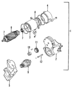 2911233280 - Electrical: Starter for Isuzu Image