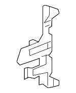 74166TGSA10 - : Air Guide for Honda: Passport Image