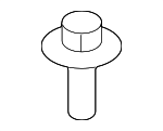 90150S04003 - Body: Bumper Cover Support Rail Bolt for Honda Image