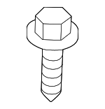 866914Z000 - Body: Upper Cover Bolt for Hyundai: Santa Fe Sport Image