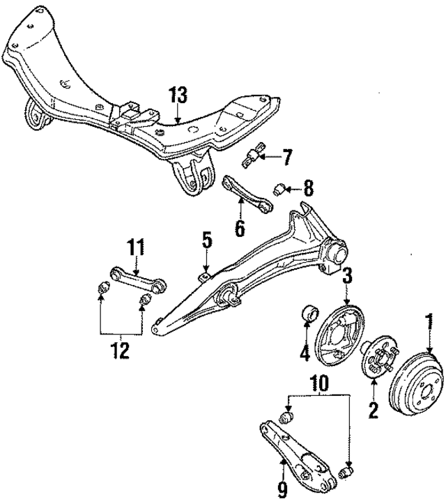 44300SB2038 - : Wheel Bearing for Honda Image