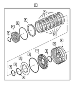 4799457AE - Automatic Transmission Multi-Speed: L/r Clutch Clutch for Mopar Image