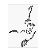 81420T1410 - Body: Lock Assembly for Hyundai Image