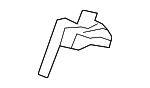83486T1000 - Body: Lock Assembly Adapter for Hyundai Image