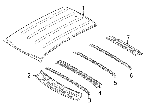 Roof & Components for 2025 Kia Seltos #0