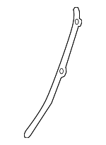 98150486501 - Body: Retaining Strip for Porsche: Boxster, Cayman Image