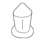 99959171240 - Body: Lower Retainer Rivet for Porsche: 718 Boxster, 718 Cayman, 718 Spyder, 911, Boxster, Cayman, Panamera Image