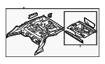 41007263705 - Body: Floor Pan Assembly for BMW Image