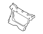 41117259520 - Body: Partition Panel for BMW Image