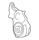 24100456 - Engine: Ft Trans Mount for Chevrolet: Malibu | Pontiac: G6 | Saturn: Aura Image