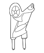 15251376 - Engine: Trans Mount Bracket for Chevrolet: Malibu | Pontiac: G6 | Saturn: Aura Image