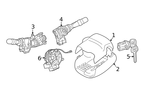 Switches for 2018 Toyota Sienna #0