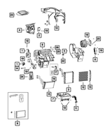 LS223044AB - Air Conditioners and Heaters: Cabin Air Filter for Chrysler: 200 | Jeep: Cherokee Image