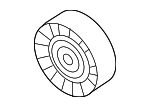 4627506AA - Cooling System: Idler Pulley for Chrysler: 200, 300, Town &amp; Country | Dodge: Avenger, Challenger, Charger, Durango, Grand Caravan, Journey | Jeep: Grand Cherokee | Ram: C/V Image