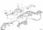 51458113052 - Vehicle Trim: Supporting Frame Left for BMW: 735i, 735iL, 740i, 740iL, 750iL Image image