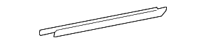                                     Door Belt Molding (Left, Rear)
                                