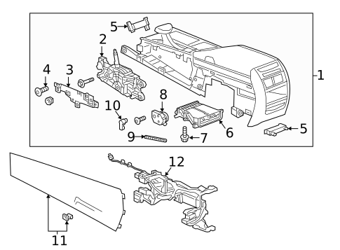 Gear Shift Control for 2016 Cadillac CT6 #0