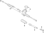 561422055E - Steering: Steering Gear for Volkswagen Image