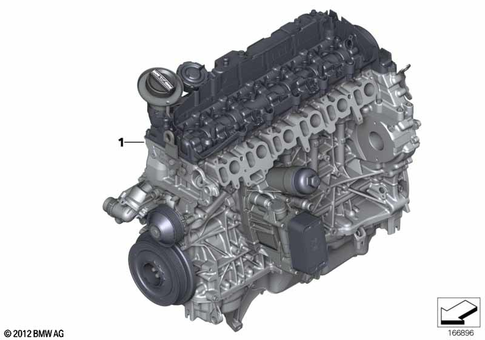 Engine for 2014 BMW X5 35dX #0