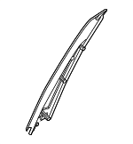 82250GO000 - : Rear Applique for Hyundai Image